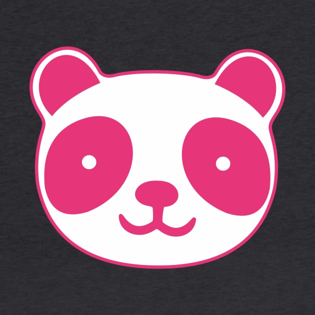 Cute Little Pink Panda by XOOXOO